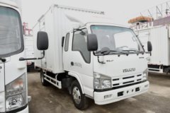 庆铃 五十铃100P 120马力 4.25米单排厢式轻卡(国六)(气刹)(QL5040XXYBUHA)