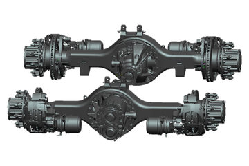 东风德纳 DD1001D-440 10.0吨级驱动后桥