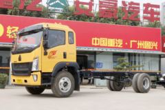 中国重汽HOWO G5X中卡 2018款 物流版 210马力 4X2 6.75米排半栏板载货车(ZZ1167G521DE1A)