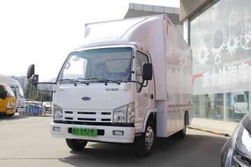 庆铃 五十铃EV100 4.5T 4.25米单排纯电动厢式轻卡(续航315)(QL5041XXYBEVECCA2)96.77kWh