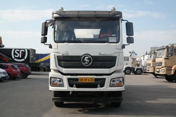 陕汽重卡 德龙新M3000 加强版 380马力 8X4 7.98方LNG混凝土搅拌车(SX5318GJBMR326TL)