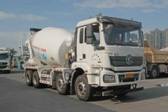 陕汽重卡 德龙新M3000 336马力 8X4 7.49方混凝土搅拌运输车(SX5310GJBMB3062)