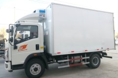 中国重汽HOWO 悍将 143马力 4X2 4米冷藏车(ZZ5047XLCF3315E145)