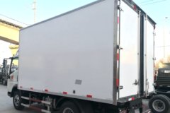 中国重汽HOWO 悍将 143马力 4X2 4米冷藏车(ZZ5047XLCF3315E145)