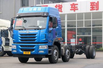 青岛解放 悍V重卡 290马力 8X2 9.5米栏板载货车(CA1310P1K2L7T10E5A80)