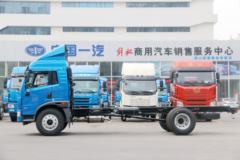 青岛解放 龙V中卡 180马力 4X2 6.2米仓栅式载货车(CA5181CCYPK2E5A80)