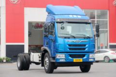 青岛解放 龙V中卡 180马力 4X2 6.2米仓栅式载货车(CA5181CCYPK2E5A80)