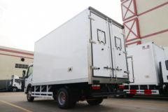东风 凯普特K6-N 140马力 4X2 4.085米肉挂冷藏车(顺肇牌)(SZP5040XLCEQ1)
