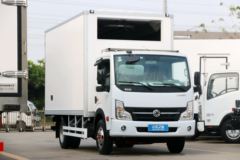 东风 凯普特K6-N 140马力 4X2 4.085米肉挂冷藏车(顺肇牌)(SZP5040XLCEQ1)