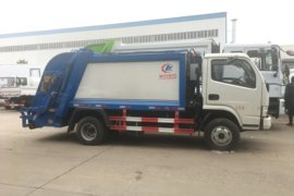 东风福瑞卡底盘&nbsp;垃圾运输车外观图片