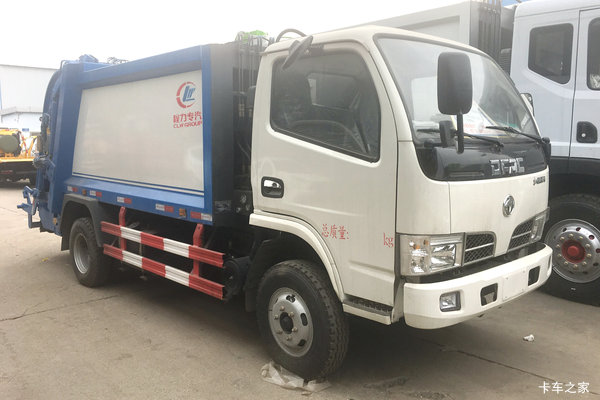 东风 福瑞卡 130马力 4X2 压缩式垃圾车(程力威牌)(CLW5121ZYSE5)