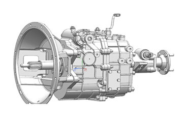 蒙沃LG5-20 5挡 手动挡变速箱
