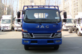 江淮骏铃底盘&nbsp;平板运输车外观图片