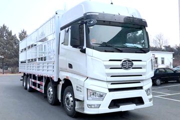 一汽解放 J7重卡 460马力 8X4 9.5米仓栅式载货车(CA5310CCYP77K25T4E5)