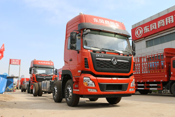 东风商用车 天龙VL重卡 2019款 292马力 6X2 9.6米栏板载货车(DFH1200A)