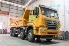 中国重汽 豪瀚J5G 340马力 8X4 5.6米AMT自动挡自卸车(ZZ3315N2863E1)