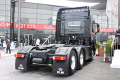 上汽红岩 杰狮重卡 400马力 6X4牵引车(高顶双卧)(CQ4255HTVG324V)