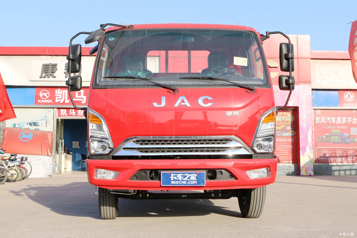 江淮 康铃J6 143马力 4.18米单排仓栅式轻卡