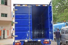 东风 福瑞卡F7 130马力 4.17米单排厢式轻卡(EQ5043XXY8BDBAC)