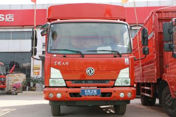东风商用车 天锦KS中卡 225马力 4X2 6.75米排半仓栅式载货车(DFH5140CCYB2)