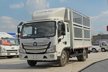 福田 欧马可S3系 收割机运输车 156马力 5.8米排半仓栅式轻卡(万里扬6挡)(BJ5108CCY-FD)