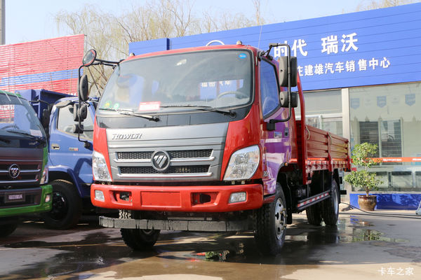 福田 瑞沃Q5 160马力 4X2 4.85米栏板载货车(BJ1083VEPEA-FA)