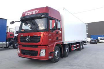 陕汽重卡 德龙X3000 430马力 8X4 9.5米冷藏车(冰凌方)