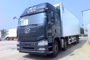 一汽解放 J6P 460马力 8X4 9.55米冷藏车(冰凌方)(CA5310XLCP66K24L7T4E6)