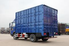 中国重汽HOWO 悍将 156马力 4.15米单排厢式轻卡(十开门)(ZZ5047XXYF341CE145)