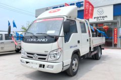 福田时代 小卡之星3 88马力 3.02米双排栏板微卡(BJ1046V9AB5-F3)