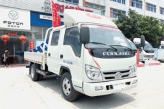 福田时代 小卡之星3 88马力 3.02米双排栏板微卡(BJ1046V9AB5-F3)