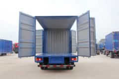 中国重汽HOWO 悍将 156马力 4.15米单排厢式轻卡(十开门)(ZZ5047XXYF341CE145)