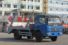 东风多利卡底盘&nbsp;垃圾运输车外观图片