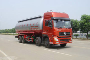 东风商用车 天龙 315马力 8X4 粉粒物料车(神狐牌)(HLQ5311GFLD)