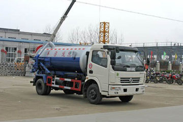 东风 多利卡 120马力 4X2 吸污车(程力威牌 )(CLW5090GXW3)