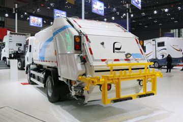 五十铃EVK100 电动垃圾车外观图片