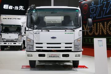五十铃EVK100 电动垃圾车外观图片