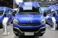 南京依维柯 欧胜 EV45 4.5T 6米纯电动封闭厢式货车70kWh