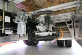 氢燃料&nbsp;电动载货车底盘图片