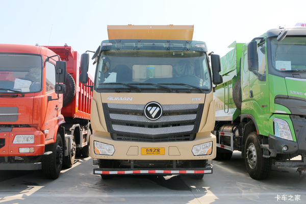 福田 欧曼新ETX 9系重卡 300马力 8X4 7.4米自卸车(BJ3313DMPKC-AA)