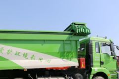 陕汽商用车 轩德X3 加强版 385马力 6X4 5.6米自卸车(SX3250MP5364)