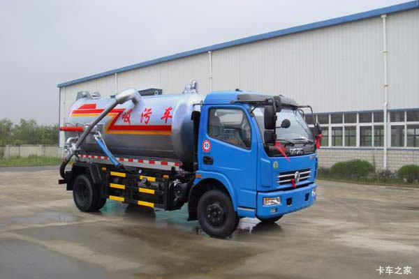 东风 多利卡 160马力 4X2 吸污车(江特牌)