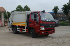 福田奥铃底盘&nbsp;垃圾运输车外观图片