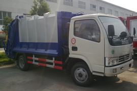 东风福瑞卡底盘&nbsp;垃圾运输车外观图片