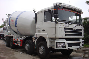 陕汽重卡 德龙F3000 345马力 6X4 混凝土搅拌车(SX5256GJBDR404)
