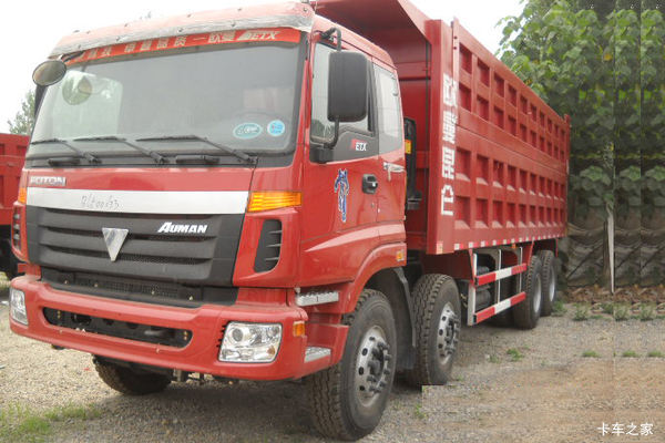 福田 欧曼ETX 9系重卡 430马力 8X4 8.2米自卸车(BJ3313DMPKF-AB)