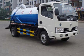 东风 福瑞卡 95马力 4X2 吸污车(炎帝牌)(SZD5060GXW)