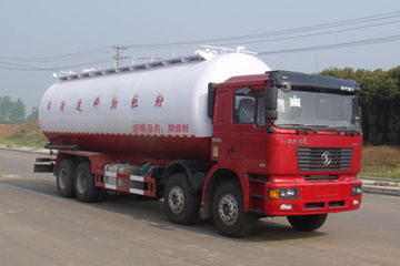 陕汽重卡 德龙F3000 300马力 8X4 粉粒物料车(神狐牌)(HLQ5311GFLS)