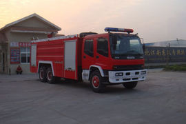 庆铃底盘&nbsp;消防车外观图片