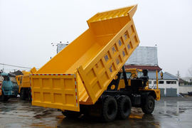 陕汽通力 通力牌&nbsp;非公路矿用自卸车上装                                                图片